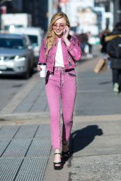 Peyton List Street Fashion - Out in New York 2/14/ 2017