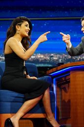Priyanka Chopra - The Late Show with Stephen Colbert in NYC 2/3/ 2017