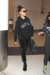 Rihanna - Arrives at LAX in Los Angeles 2/8/ 2017
