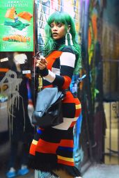 Rihanna - at a Photoshoot in East Village 2/7/ 2017