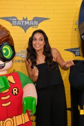 Rosario Dawson – ‘The LEGO Batman Movie’ Premiere in Los Angeles 2/4/ 2017