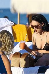 Rumer Willis in Bikini - Beach in Miami 2/5/ 2017
