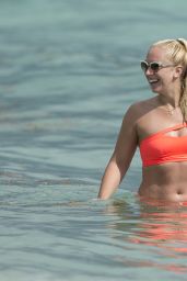 Sabine Lisicki - Enjoys a Day in Bikini on Miami Beach 2/3/ 2017