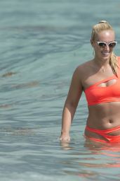 Sabine Lisicki Enjoys A Day In Bikini On Miami Beach Celebmafia