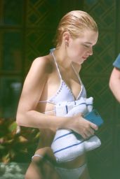 Sarah Snyder in a White Bikini - Miami 2/20/ 2017