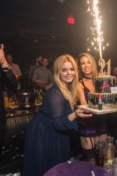 Sasha Pieterse - Celebrates Her 21st Birthday at Marquee Nightclub - Cosmopolitan of Las Vegas 2/17/ 2017