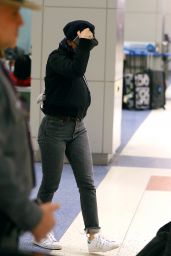 Scarlett Johansson - Arrives at JFK Airport in NYC 2/7/ 2017