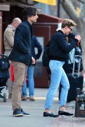 Scarlett Johansson in Jeans - Out in New York 2/22/ 2017 