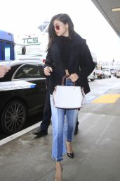 Selena Gomez - Departing on a Flight at LAX in Los Angeles 2/7/ 2017
