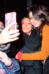 Selena Gomez Night Out Style - New York City 2/8/ 2017