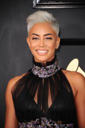 Sibley Scoles on Red Carpet – GRAMMY Awards in Los Angeles 2/12/ 2017