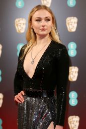 Sophie Turner - British Academy Film Awards (BAFTA) in London 2/12/ 2017