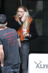 Sophie Turner - Stops by Alfred