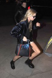 Stella Maxwell Arrives in Milan, Italy 2/21/ 2017