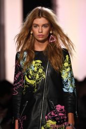 Stella Maxwell Catwalk - Jeremy Scott Fashion Show in NYC 2/10/ 2017 