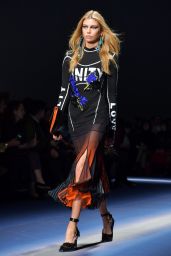 Stella Maxwell Walks the Runway During Milan Fashion Week - Versace Show 2/24/ 2017