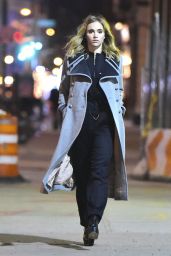 Suki Waterhouse - Engaging in a Late Night Photoshoot in NY 2/5/ 2017