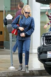 Teresa Palmer - Braves The Rain For a Day of Running Errands, Hollywood, CA 2/6/ 2017