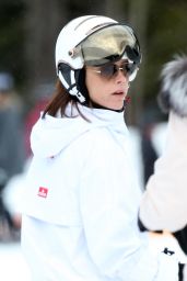 Victoria Beckham Looking Fashionable - Skiing in Whistler Canada 2/17/ 2017