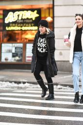 Victoria Justice - Out and About During New York Fashion Week, February 2017