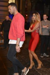 Zahida Allen - Geordie Shore Filming at TupTup Palace in Newcastle 2/16/ 2017