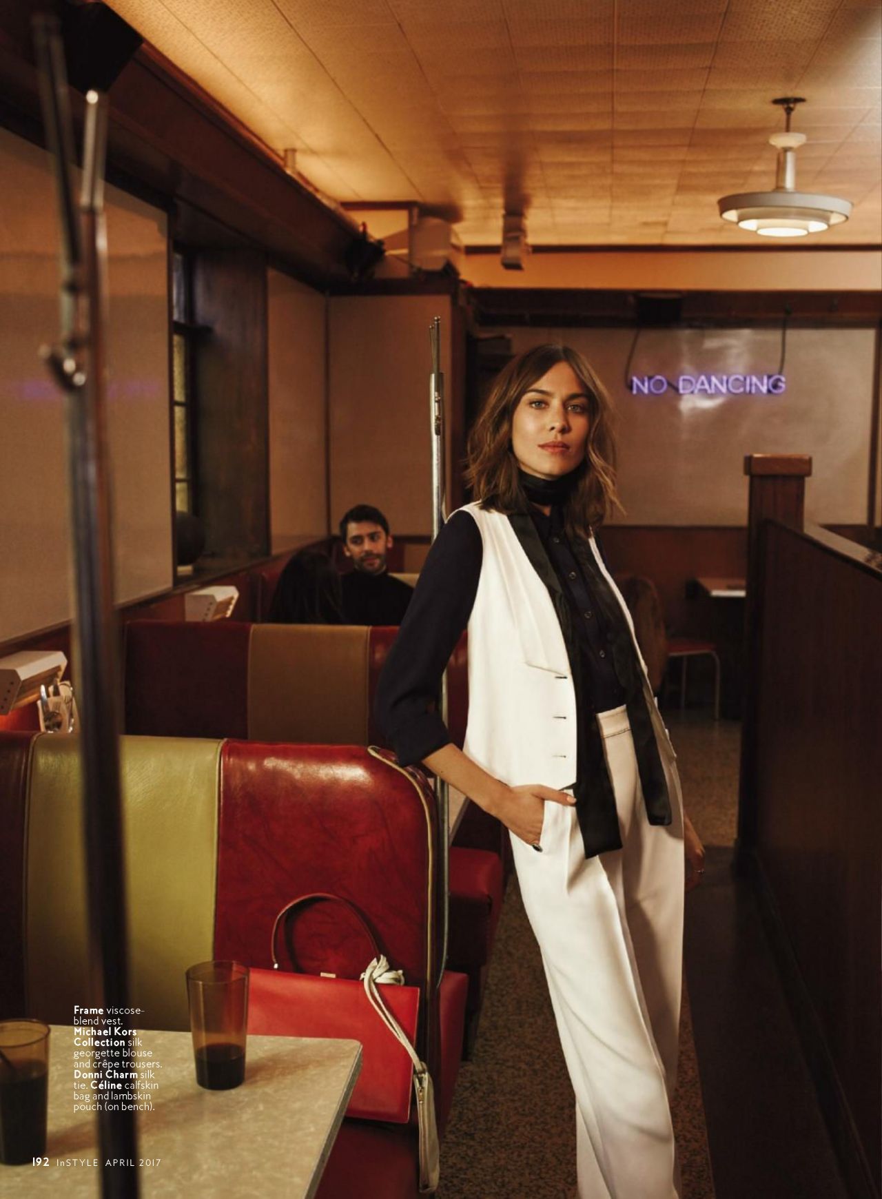 Alexa Chung - InStyle USA April 2017 Issue