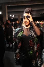 Alicia Keys - Yohji Yamamoto Fashion Show at Paris Fashion Week 3/3/ 2017