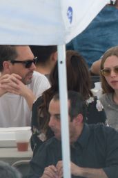 Amanda Seyfried Visits Her Fiance on Set in Los Angeles 3/13/ 2017