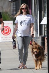 Amanda Seyfried - Walking Her Dog in Los Angeles 3/7/ 2017