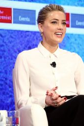 Amber Heard - Pride & Prejudice Summit in New York 3/23/ 2017