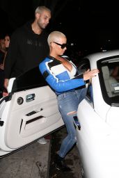Amber Rose - Enjoying a Night Out at Warwick in West Hollywood 3/22/ 2017
