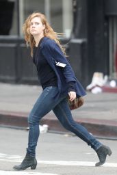 Amy Adams - "Sharp Objects" Set in Downtown Los Angeles 3/21/ 2017