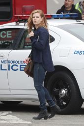 Amy Adams - "Sharp Objects" Set in Downtown Los Angeles 3/21/ 2017