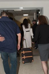 Angelina Jolie - Arriving to Los Angeles International Airport 3/11/ 2017