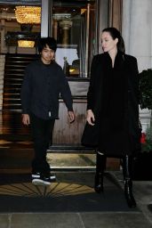Angelina Jolie - Heads to Buckingham Palace in London 3/14/ 2017