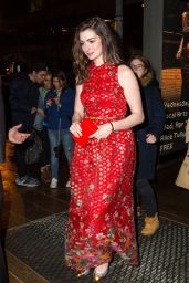 Anne Hathaway - "Colossal" Premiere After-Party in NYC 3/28/2017