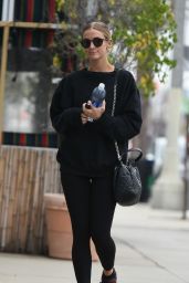 Ashlee Simpson in Tights - Heading to the Gym in LA 3/20/ 2017