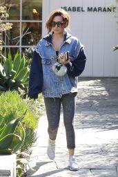 Ashley Tisdale in Leggings - West Hollywood, CA 3/13/ 2017