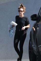Ashley Tisdale in Tights - Out and About in LA // 