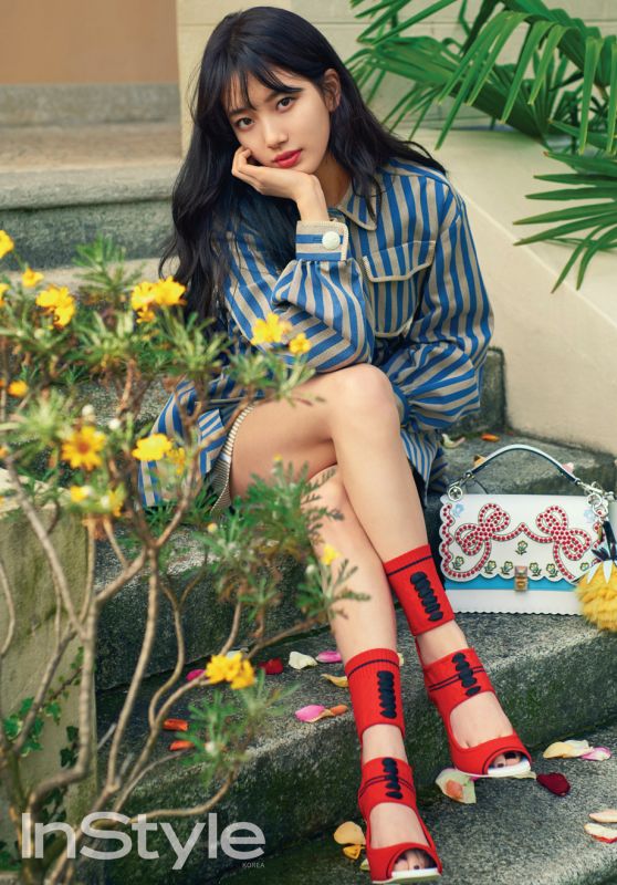Bae Suzy - InStyle Magazine April 2017 Cover and Pics