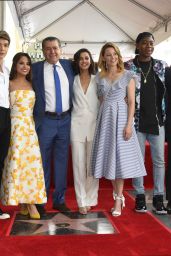 Becky G, Elizabeth Banks, Naomi Scott - Haim Saban Honored With a Star on The Hollywood Walk of Fame in LA 3/22/ 2017