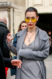 Bella Hadid is Looking All Stylish - Leaving the Chanel Show in Paris 3/7/ 2017