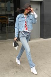 Bella Hadid - Leaving Her Apartment in Manhattan 3/18/ 2017