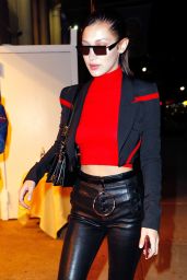 Bella Hadid Night Out in NYC 3/29/2017