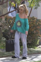 Britney Spears Leaves a Friends House in Los Angeles 3/20/ 2017