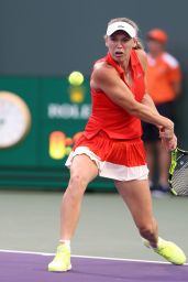 Caroline Wozniacki - Miami Open in Key Biscayne 3/23/ 2017