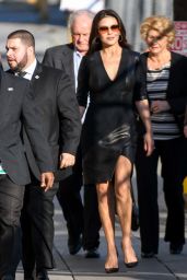 Catherine Zeta-Jones Arriving to Appear on Jimmy Kimmel Live 2/28/ 2017