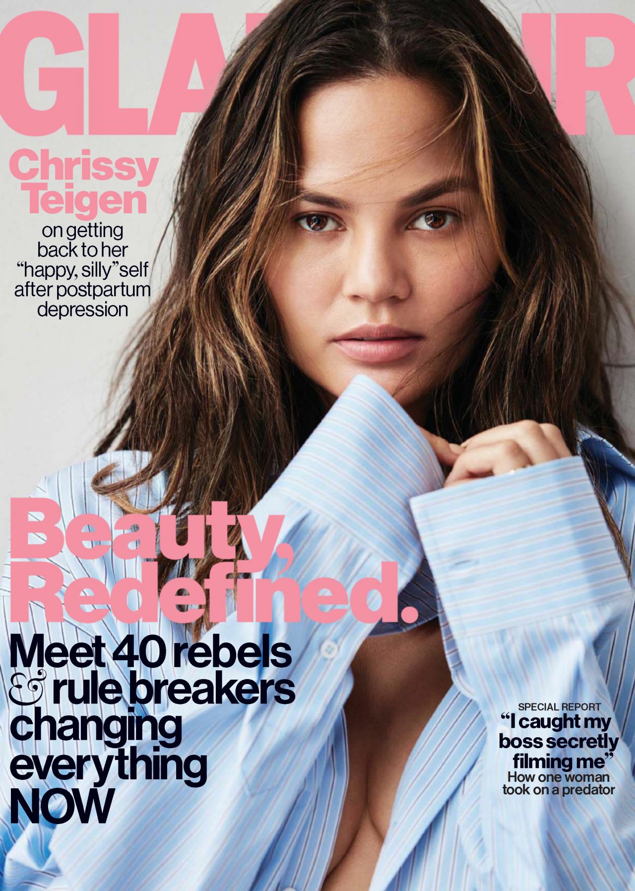 Chrissy Teigen - Glamour Magazine USA April 2017 Issue • CelebMafia