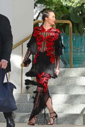 Chrissy Teigen - Leaving Her Hotel in Miami 3/4/ 2017