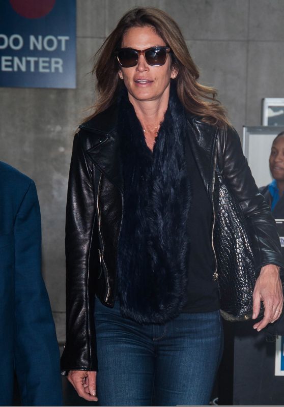 Cindy Crawford at the LAX Airport in Los Angeles 03/12/ 2017